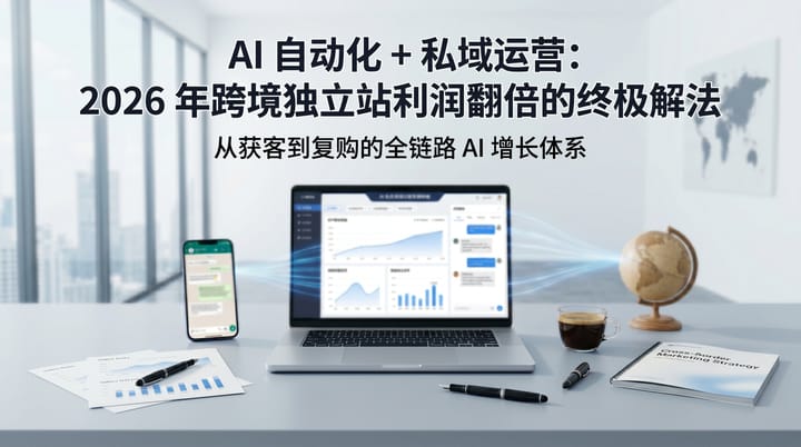 AI自动化+私域运营：2026年跨境独立站利润翻倍的终极解法